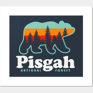 Pisgah National Forest Camping Hiking North Carolina Bear Posters and Art